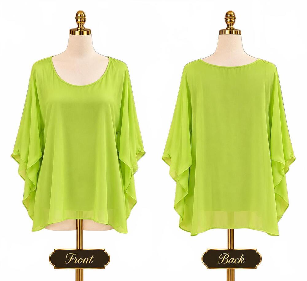 NEW EE:SOME women's satan elegence top in avocado